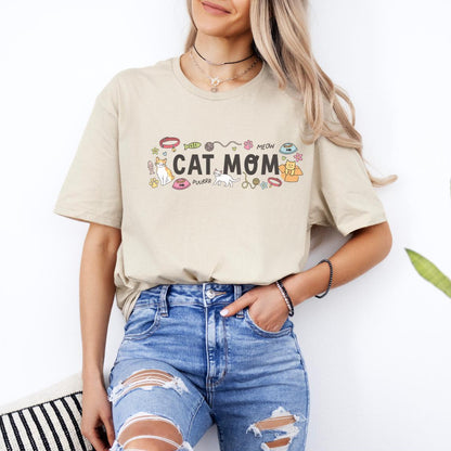 Cat Mom Tee V6