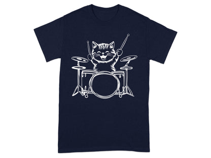 Cat Drums Tee