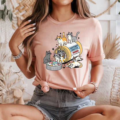 Cat Serotonin Tee