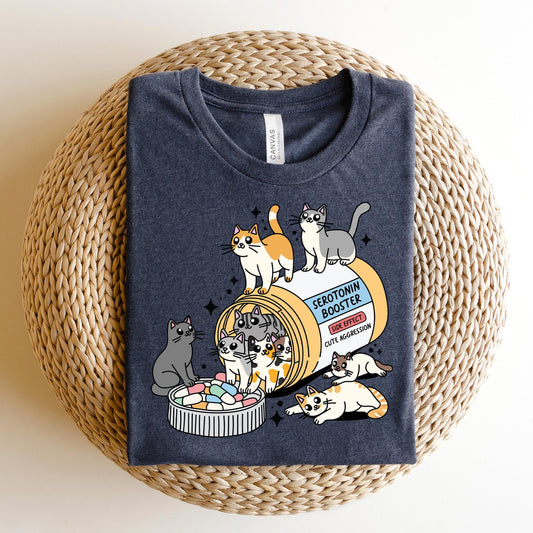 Cat Serotonin Tee