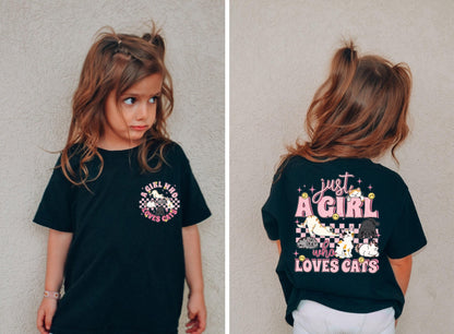 Just A Girl Kids Tee