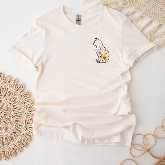 Flower Cat Tee V3