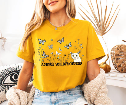 Wildflower Butterfly Graphic Tee