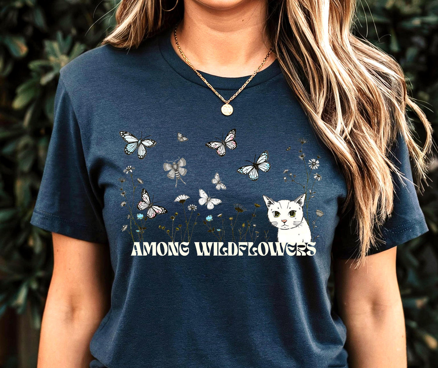 Wildflower Butterfly Graphic Tee