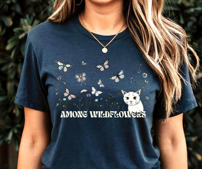 Wildflower Butterfly Graphic Tee