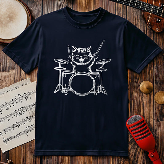 Cat Drums Tee