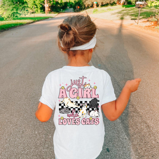 Just A Girl Kids Tee
