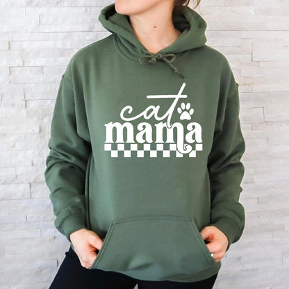 Cat Mama Hoodie V12