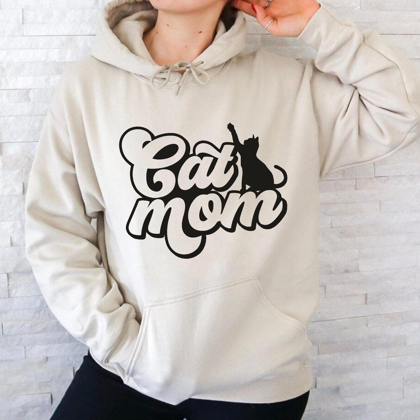 Cat Mom Hoodie V15