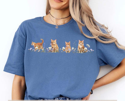 Wildflower Cat Tee