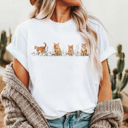 Wildflower Cat Tee