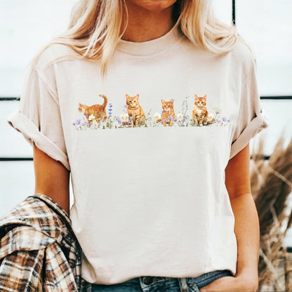 Wildflower Cat Tee