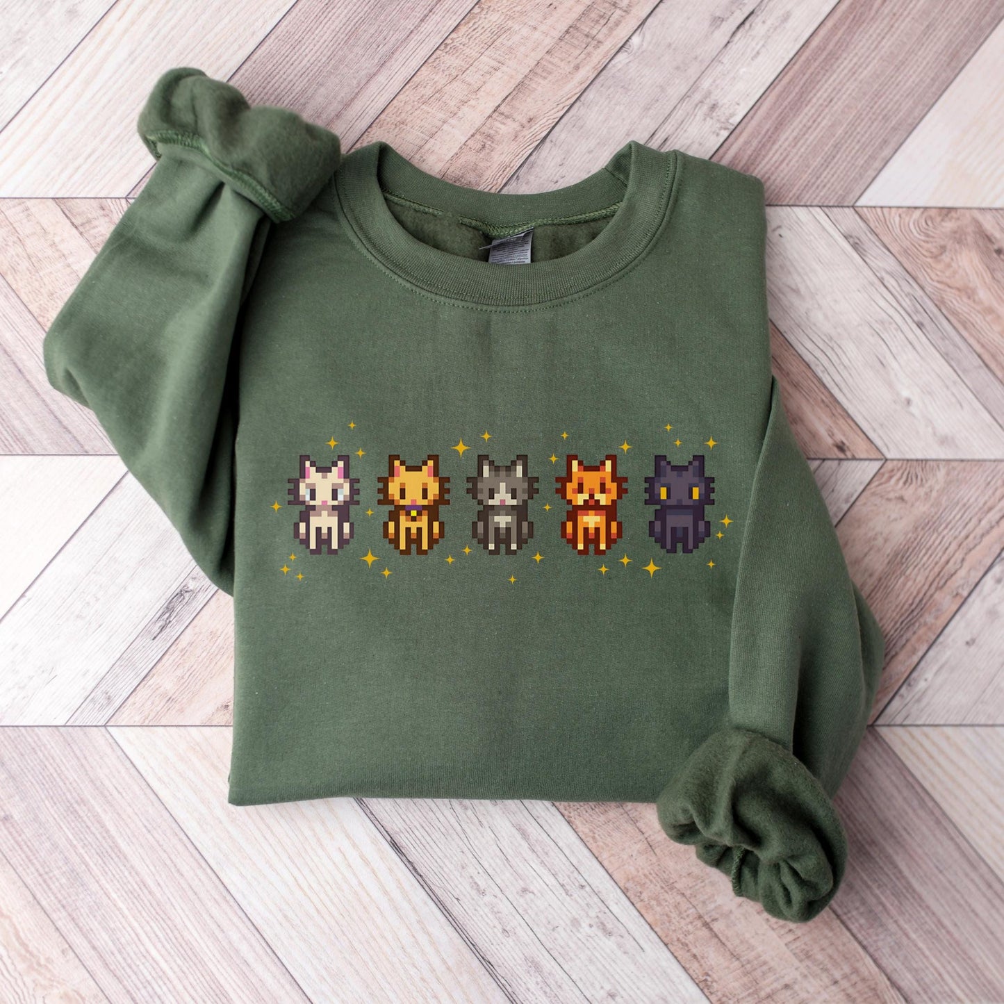 Stardew Cat Sweatshirt