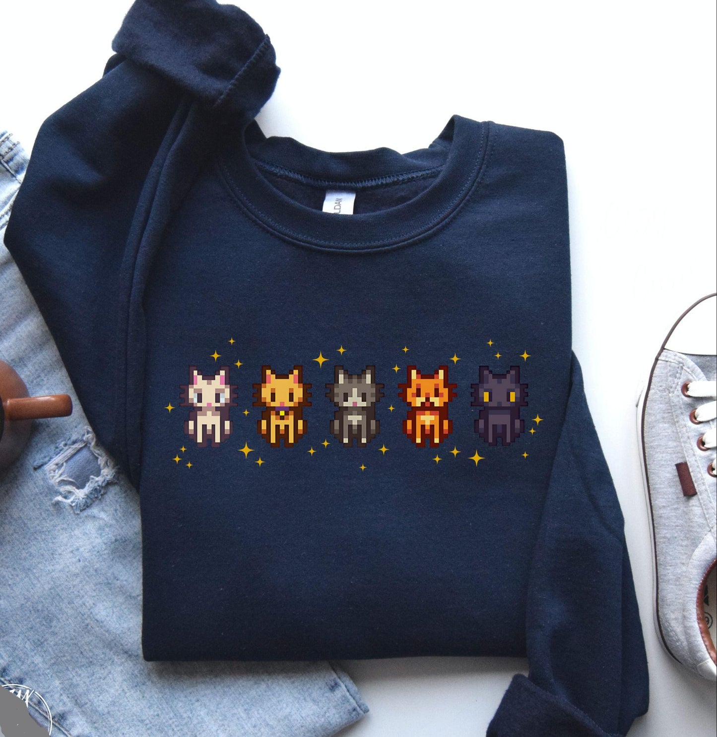Stardew Cat Sweatshirt