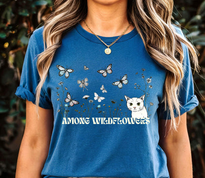 Wildflower Butterfly Graphic Tee