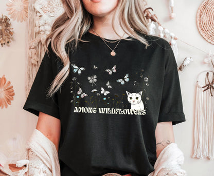 Wildflower Butterfly Graphic Tee
