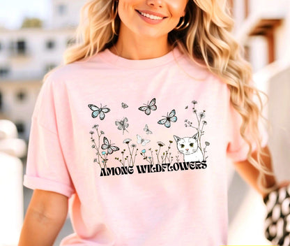 Wildflower Butterfly Graphic Tee