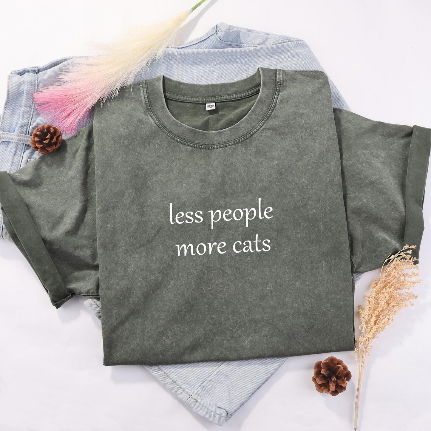 Less People More Cats Shirt