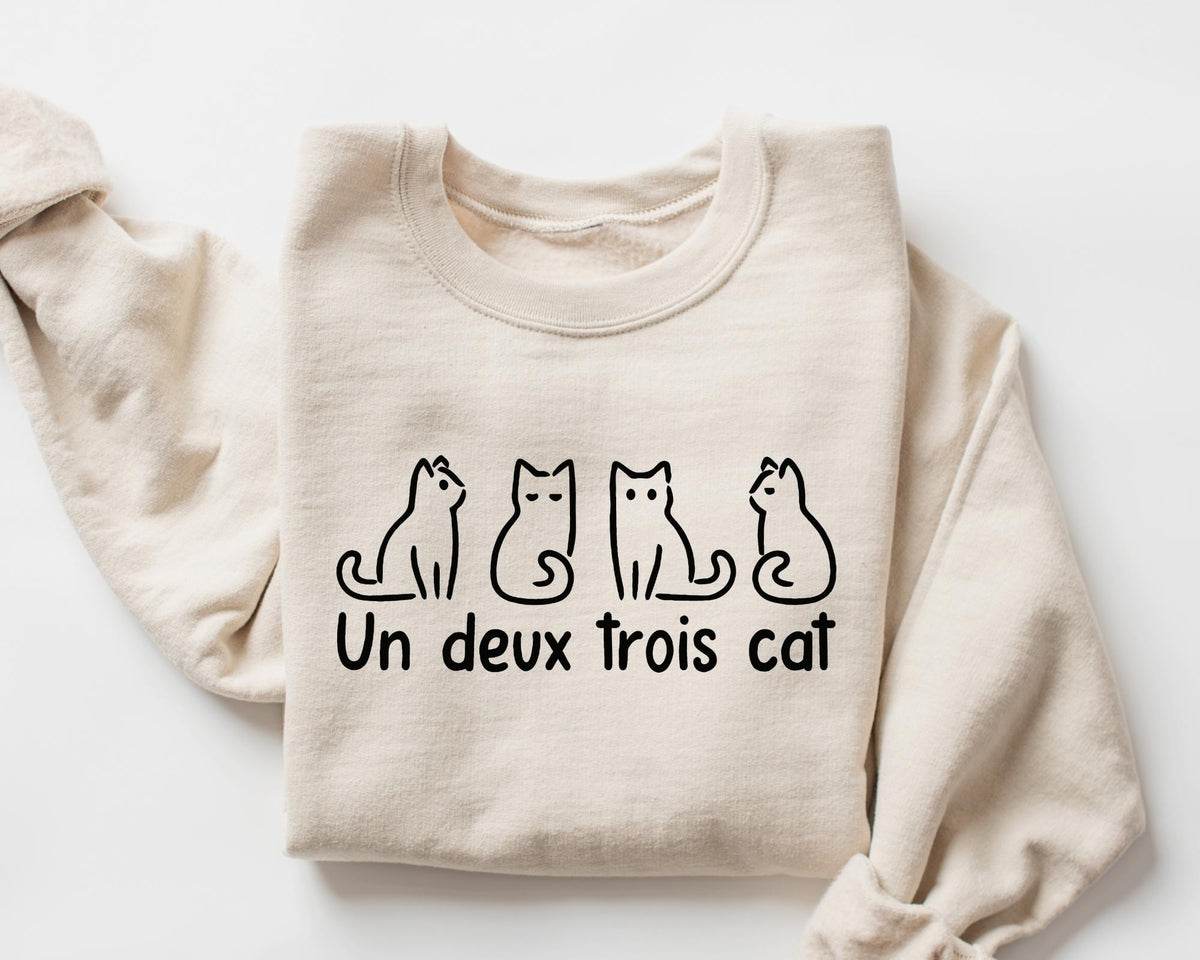 Un Deux Trois Cat Sweater V4
