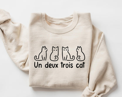 Un Deux Trois Cat Sweater V4