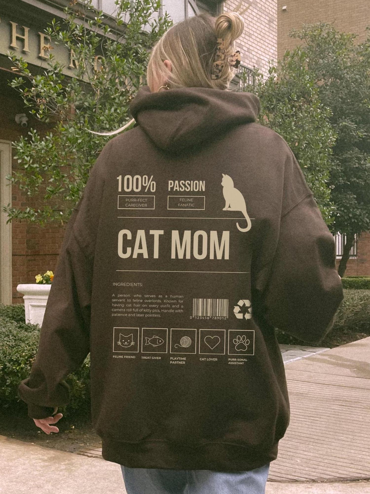 Cat Mom Hoodie V16