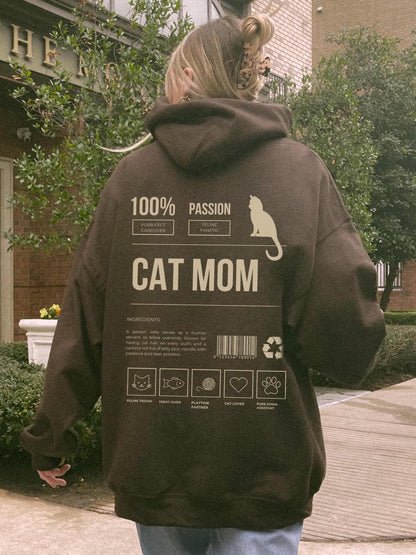 Cat Mom Hoodie V16