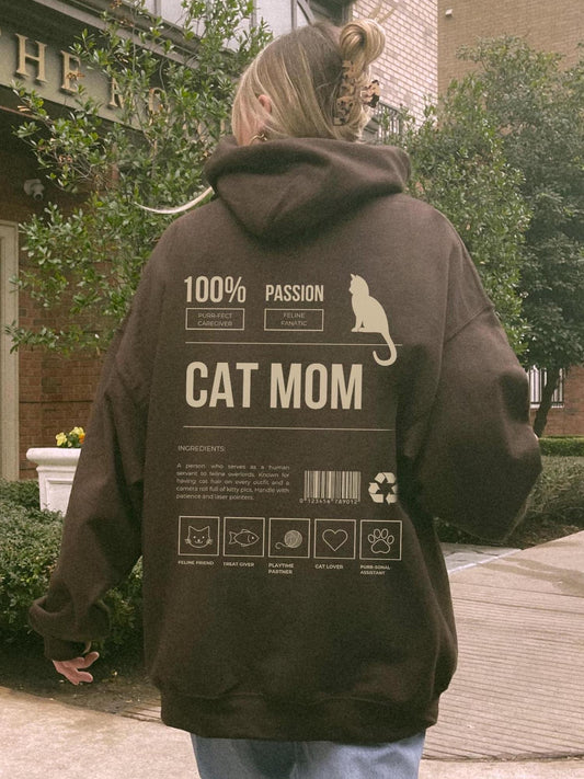 Cat Mom Hoodie V16
