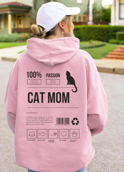 Cat Mom Hoodie V16