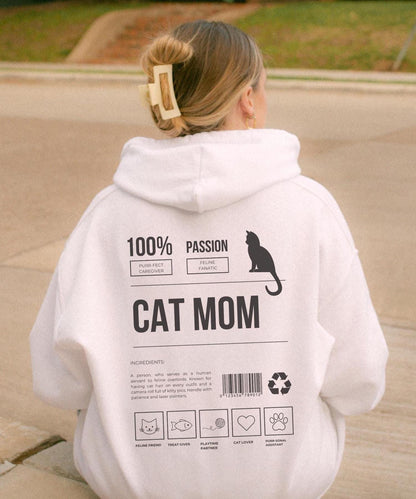 Cat Mom Hoodie V16