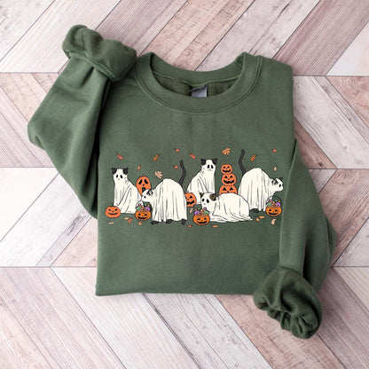Ghost Cats Sweatshirt V5