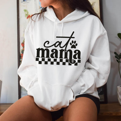 Cat Mama Hoodie V12