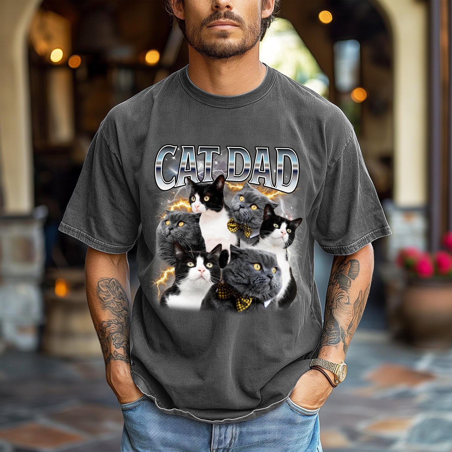Cat Dad Shirt 4