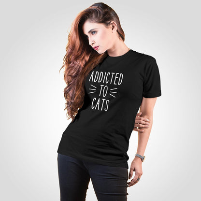 Addicted To Cats T-Shirt