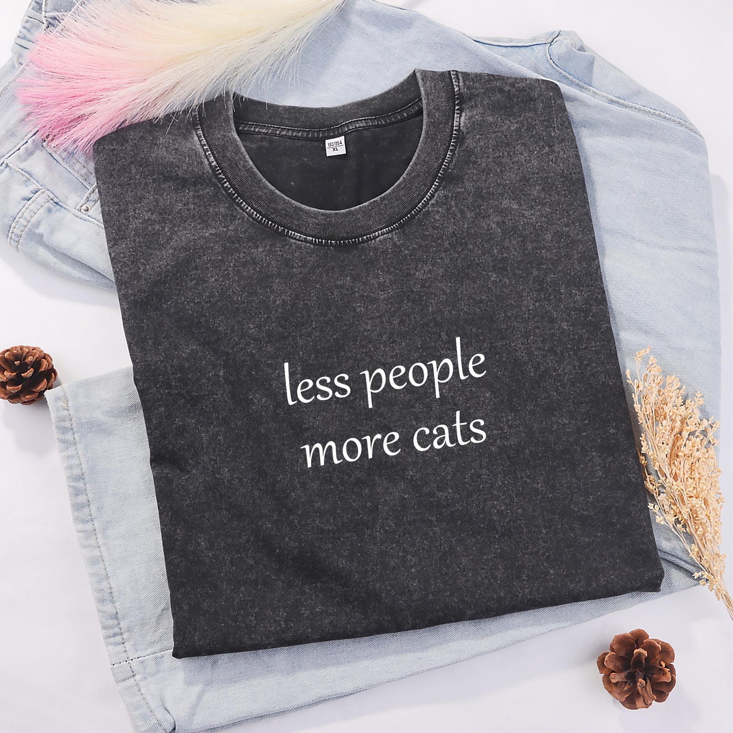 Less People More Cats Shirt