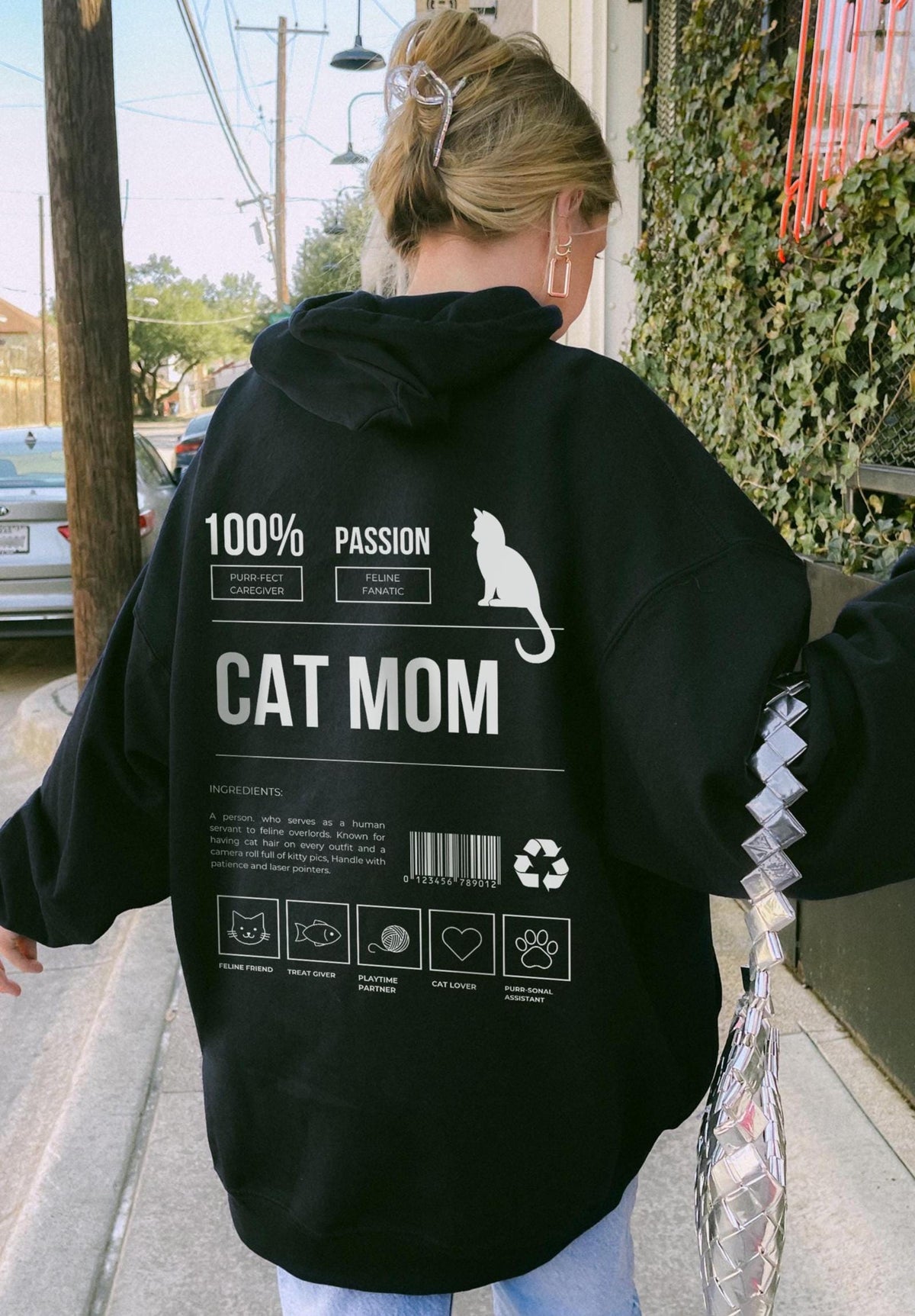 Cat Mom Hoodie V16