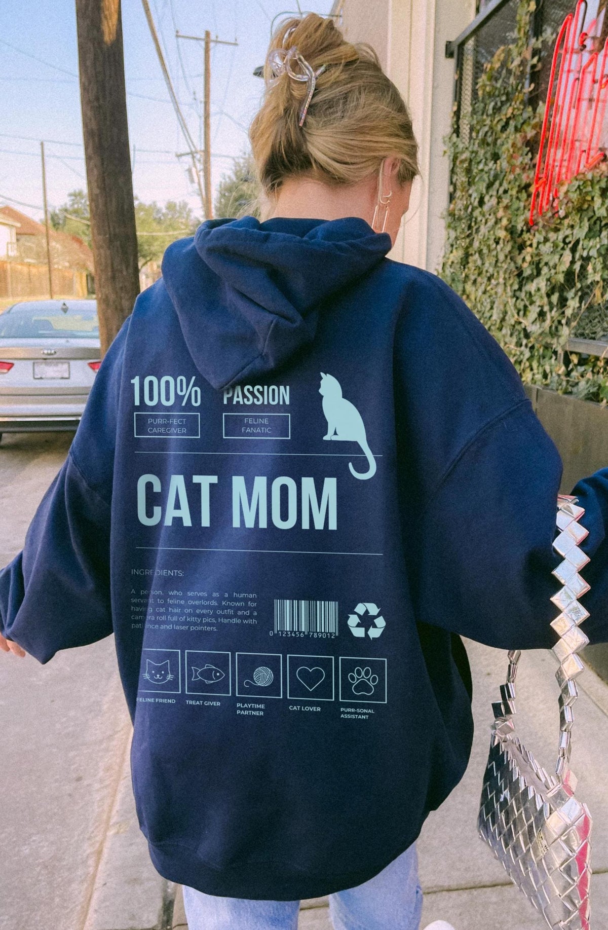 Cat Mom Hoodie V16
