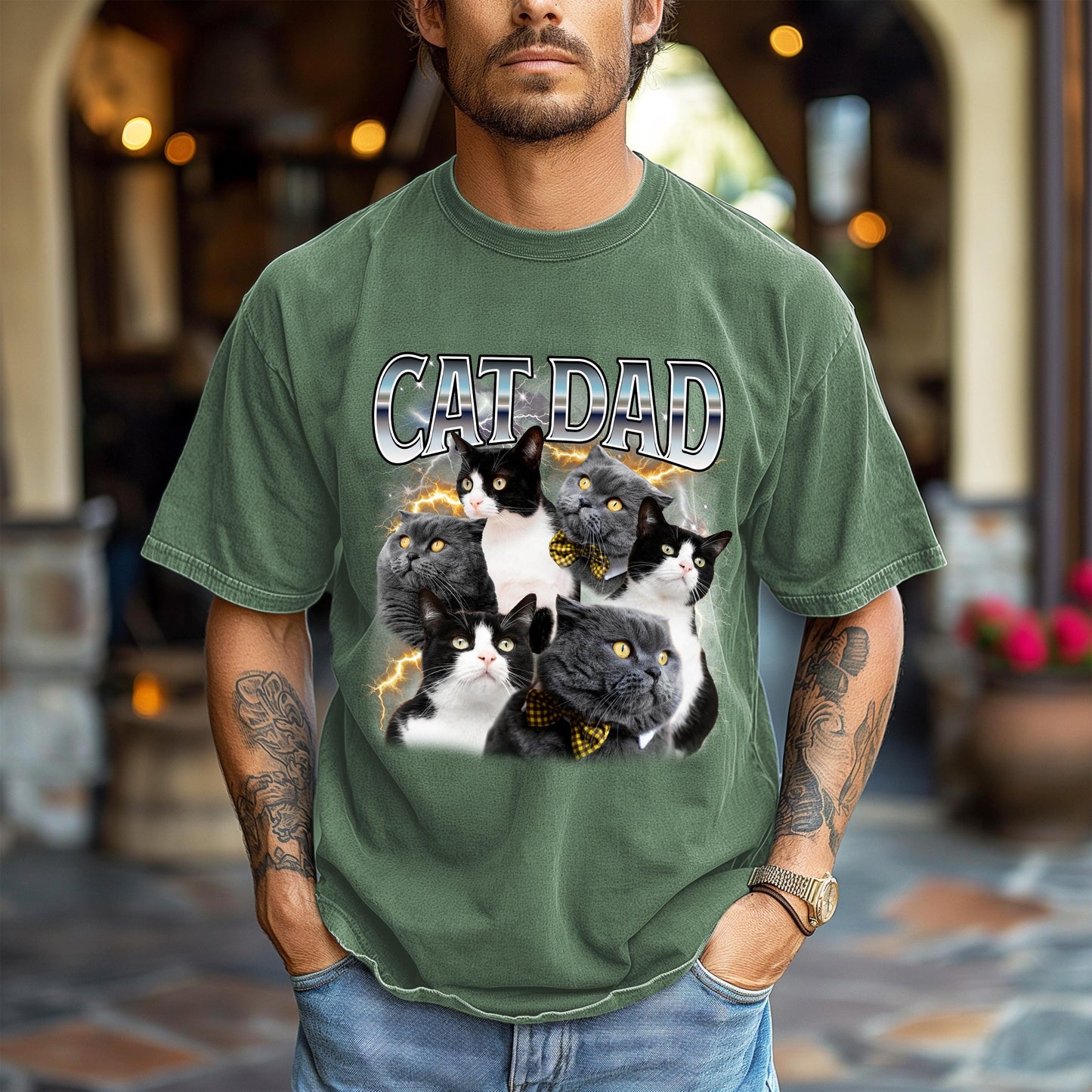 Cat Dad Shirt 4