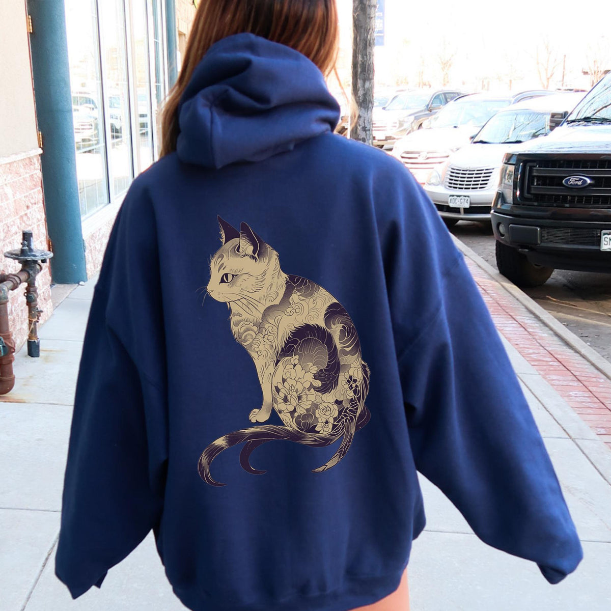 Japanese Bakeneko Hoodie