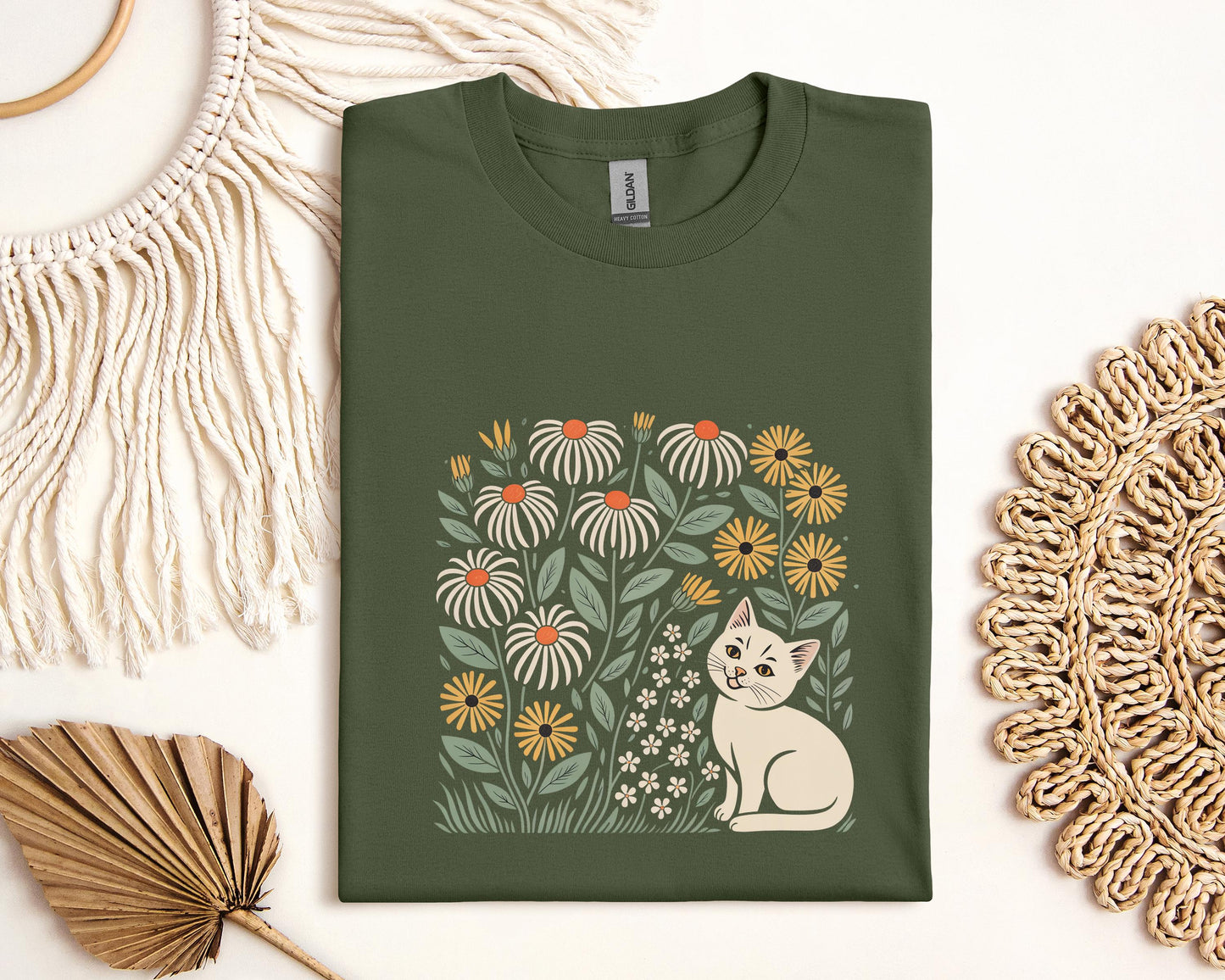 Boho Cat T-Shirt
