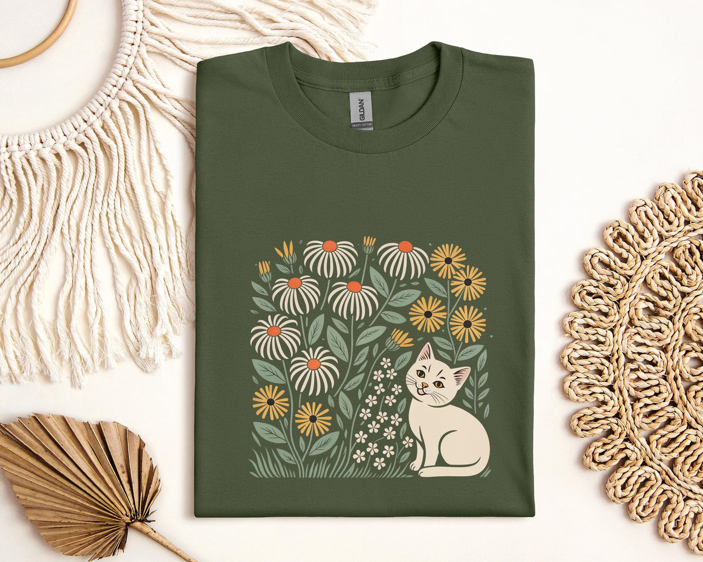 Boho Cat T-Shirt
