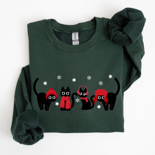 Cozy Winter Cat Sweater