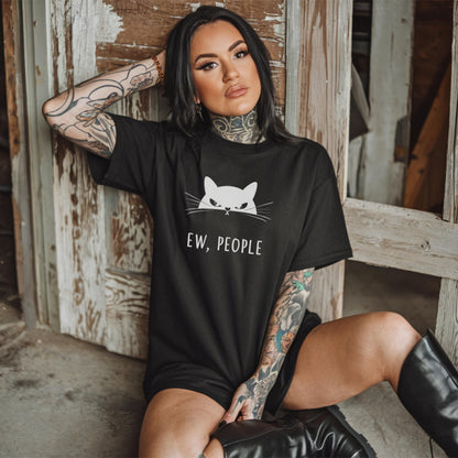 Ew People Cat Tee
