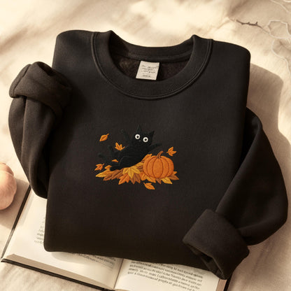 Black Cat Sweatshirt