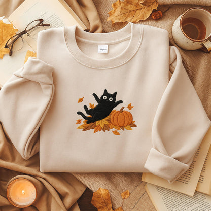 Black Cat Sweatshirt