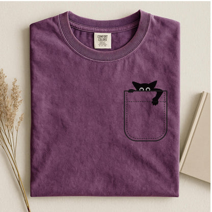 Cat Pocket Tee V5