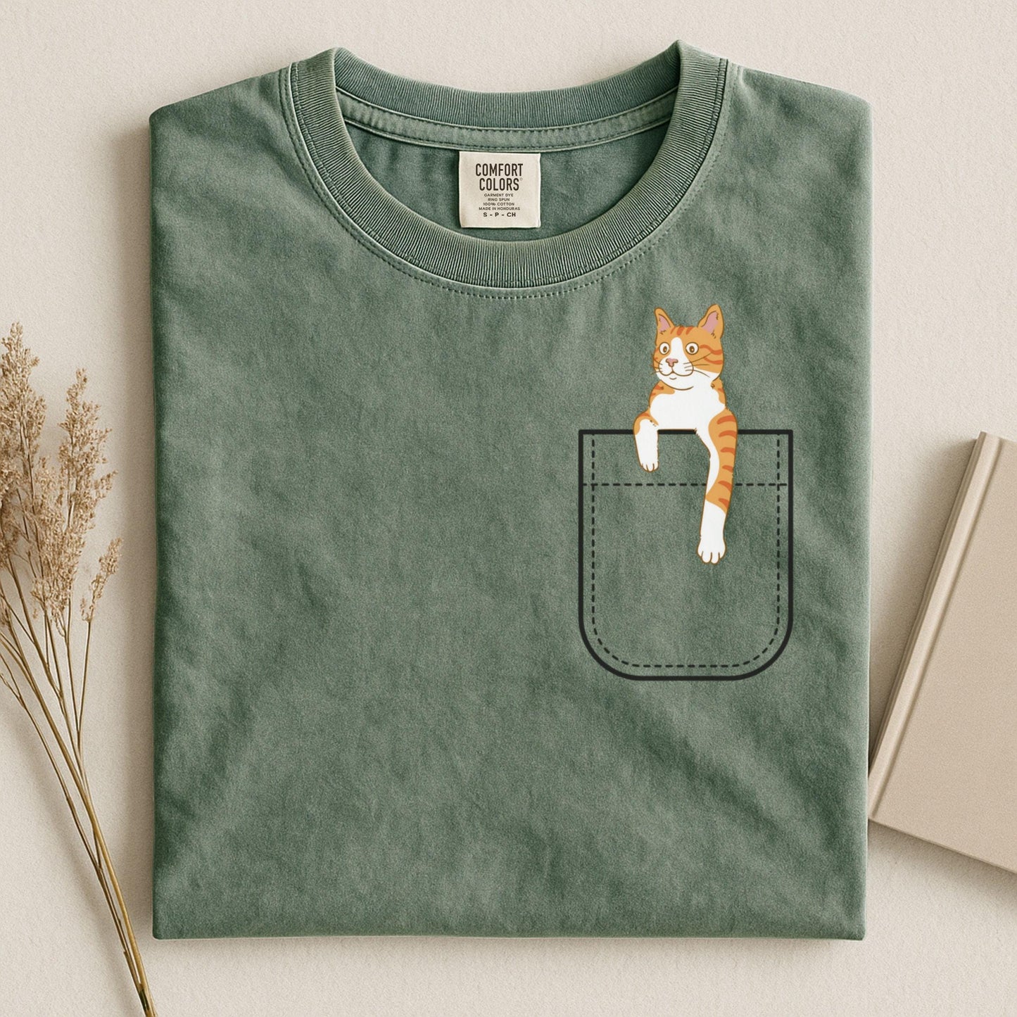 Orange Tabby Cat T-Shirt