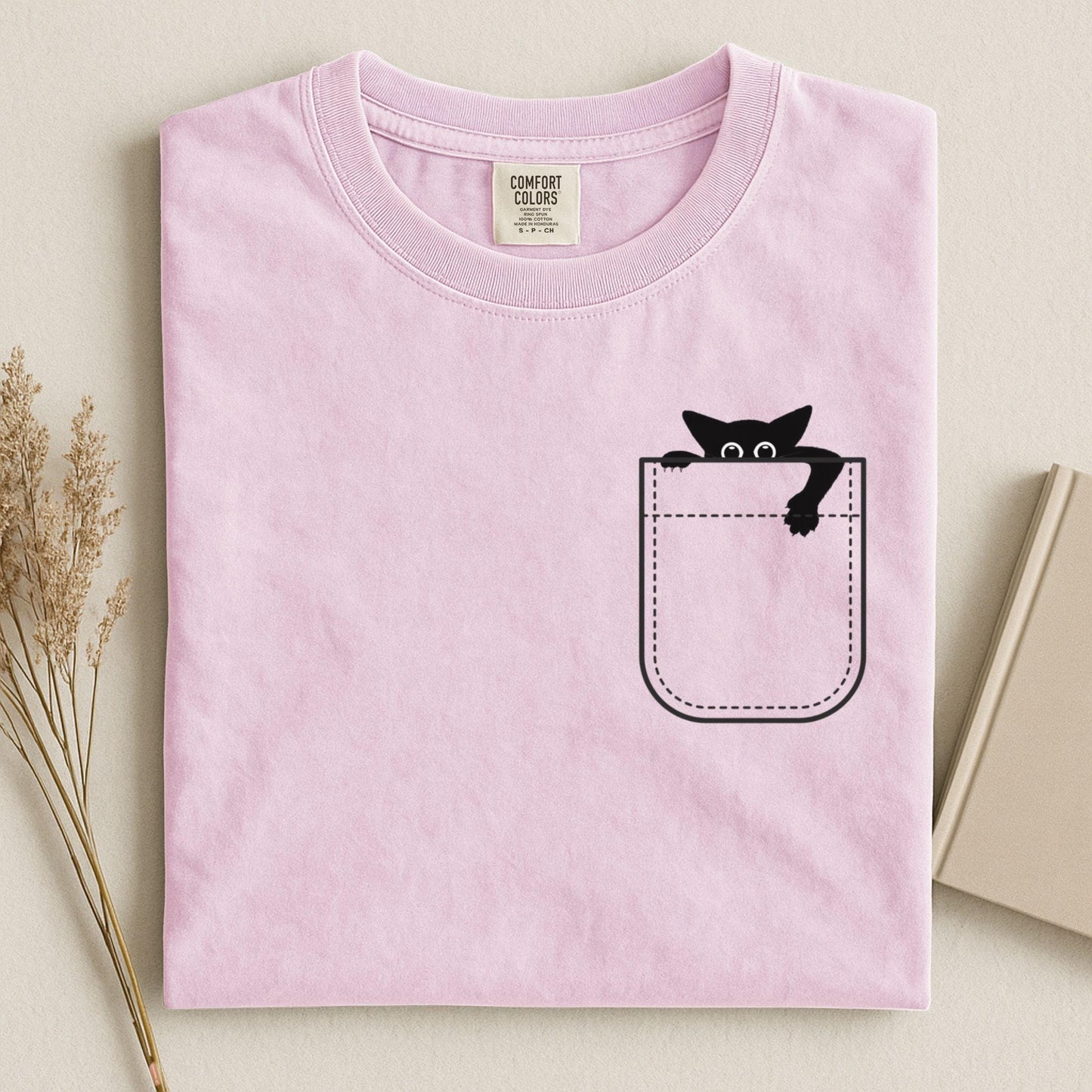 Cat Pocket Tee V5