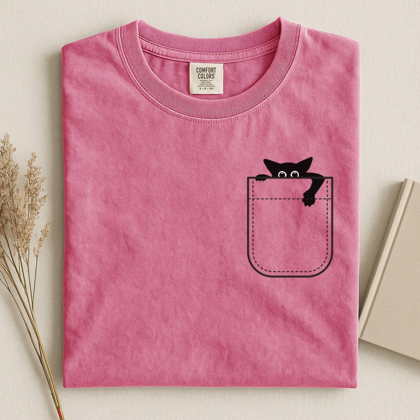 Cat Pocket Tee V5