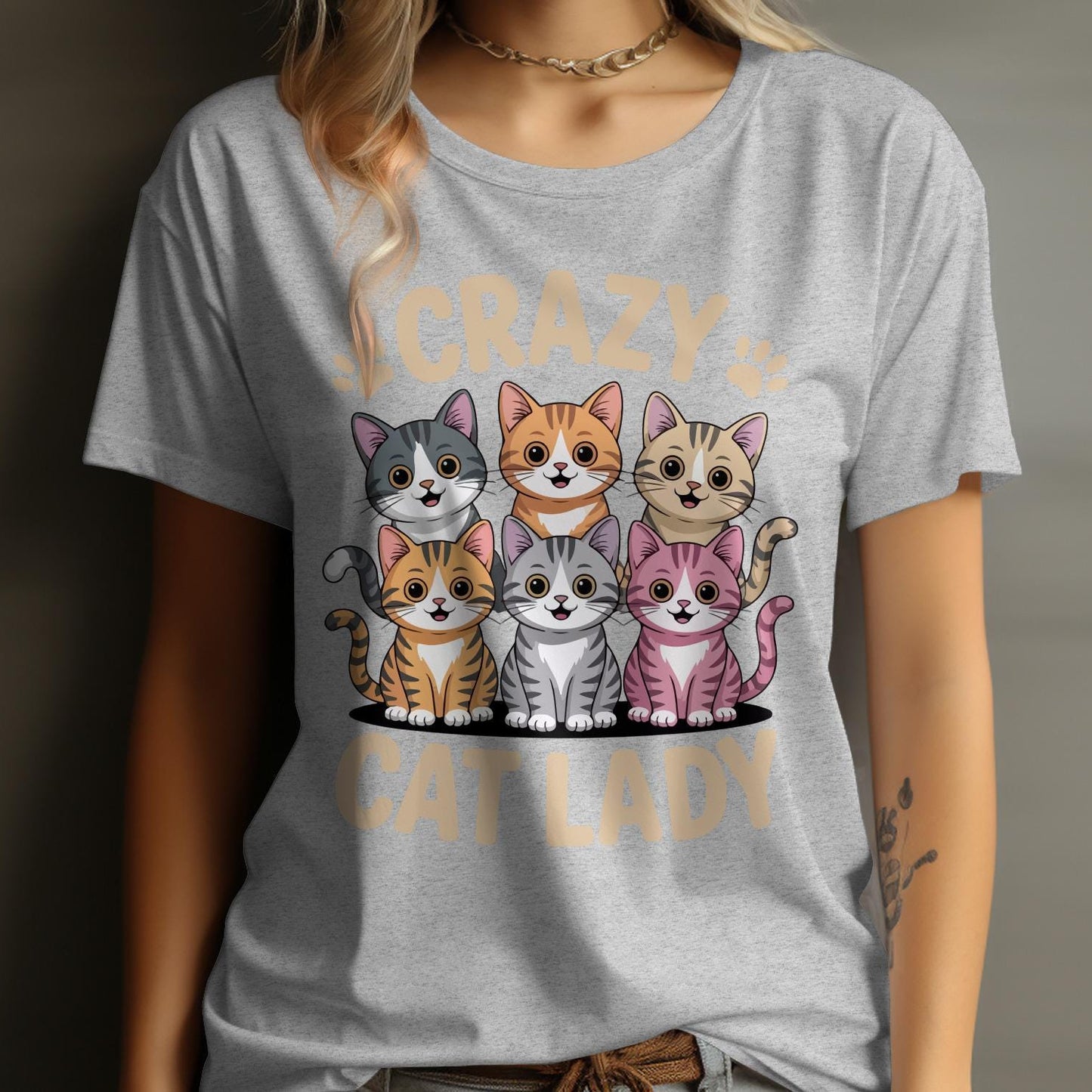 Crazy Cat Lady T-Shirt