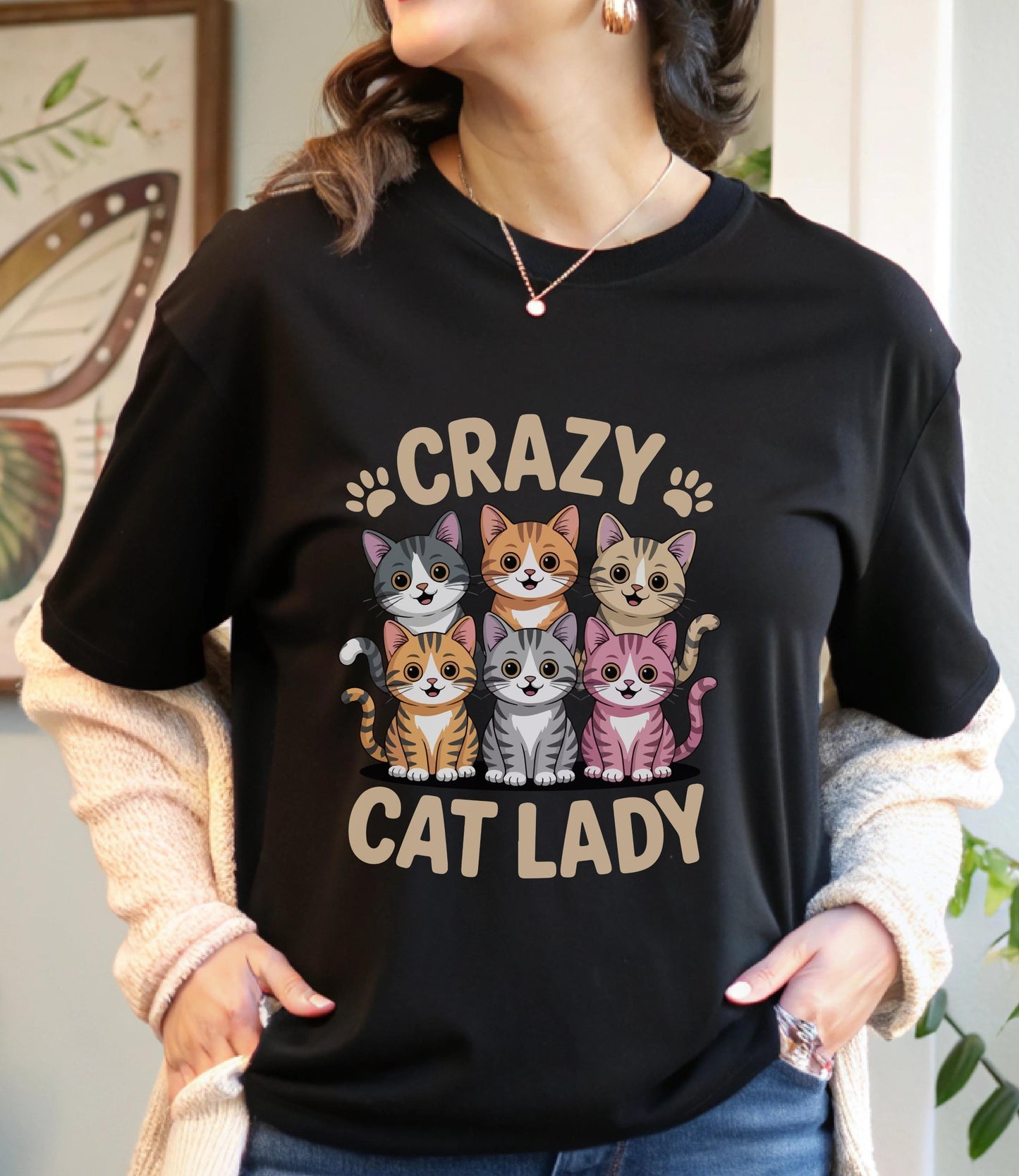Crazy Cat Lady T-Shirt